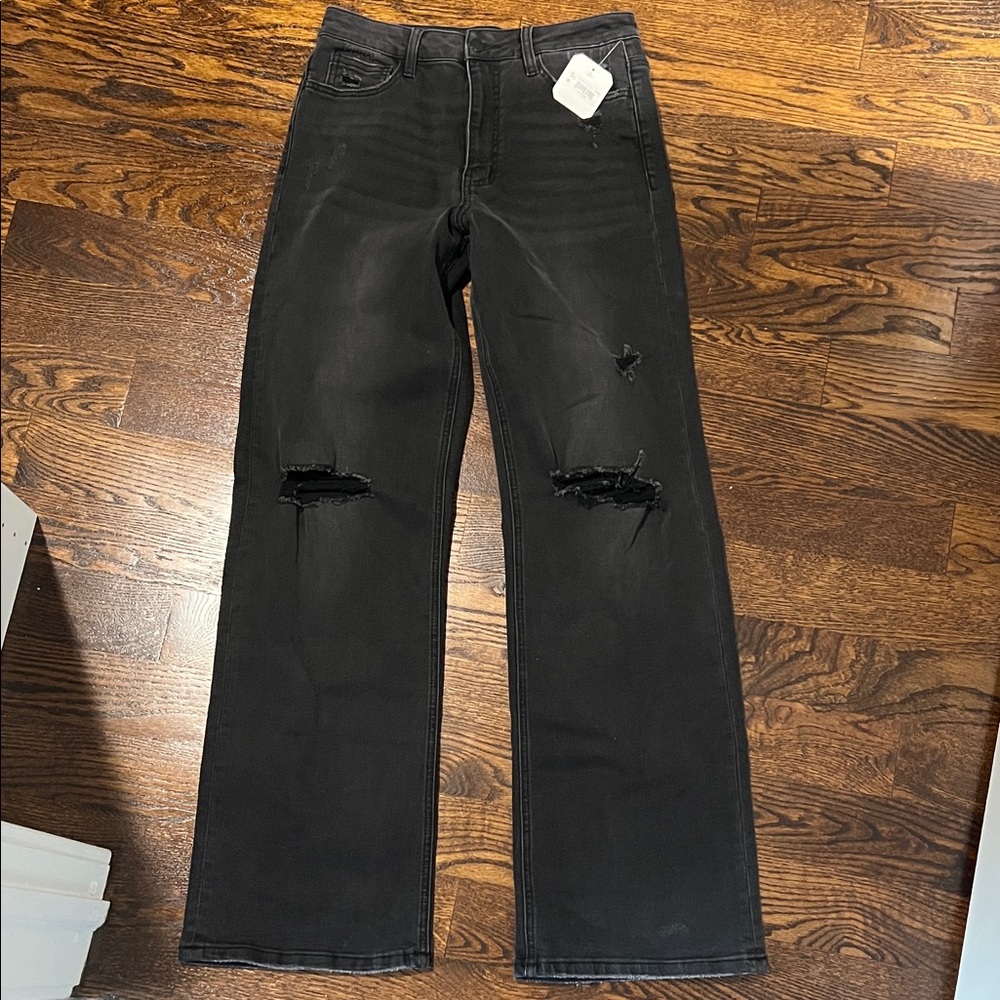 Altar'd State Black Straight Leg Jeans